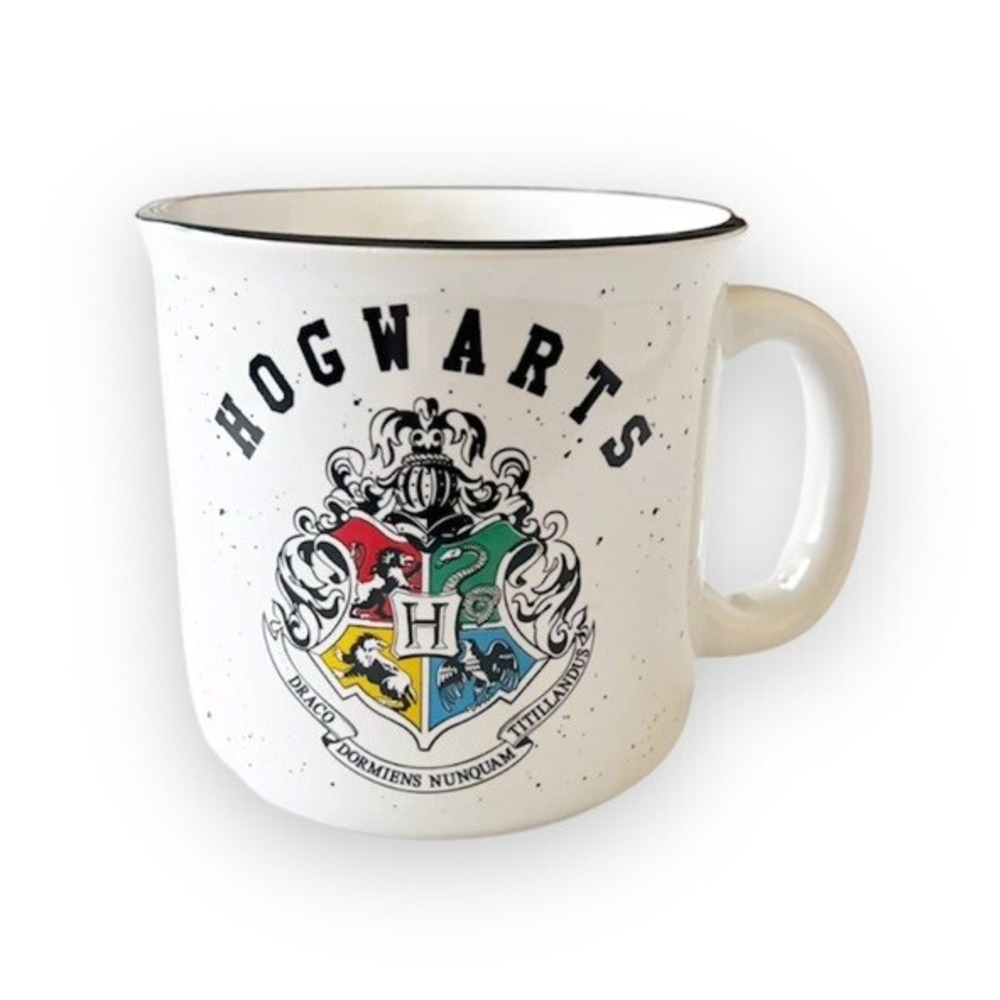 Harry Potter Mug Cup Wizarding World Hogwarts Silver Buffalo Ceramic Gryffindor